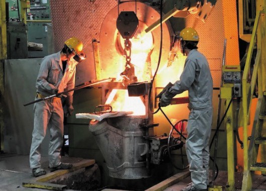 特殊材料鋳物の製造