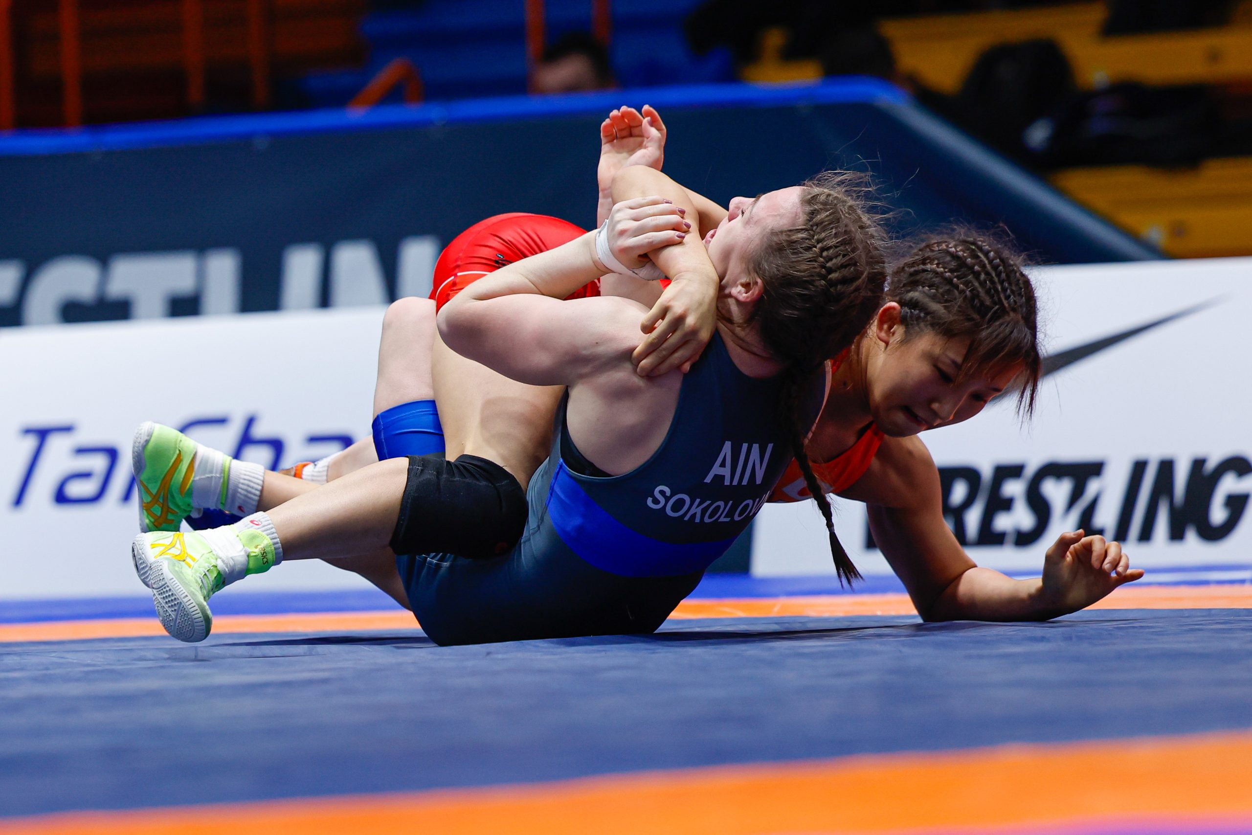 50kg WW - Susaki Yui (JPN) df. Nadezhda Sokolova (AIN)