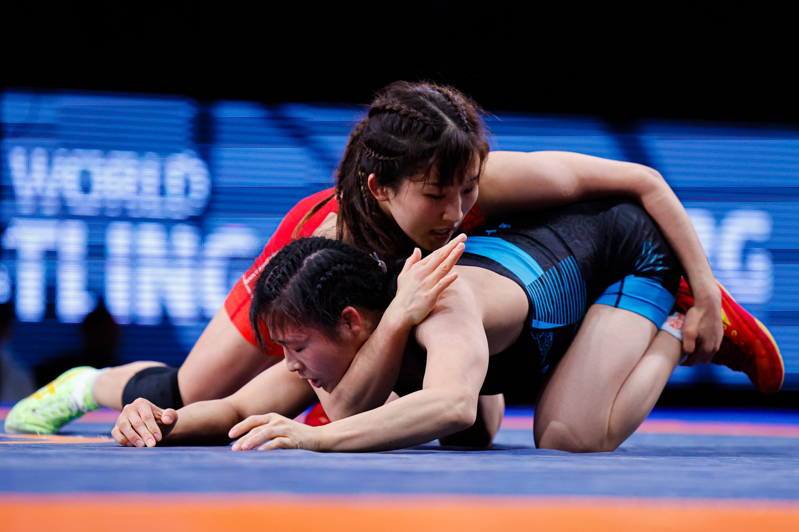 50kg WW - Susaki Yui (JPN) df. Ziqi Feng (CHN)