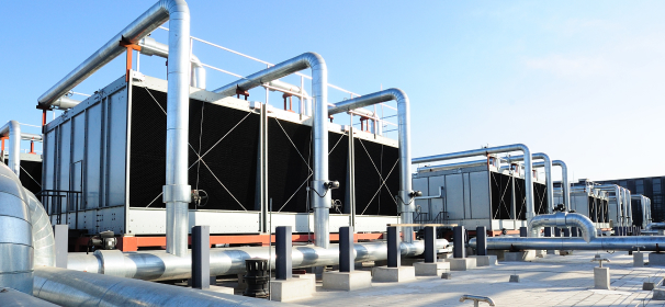 冷却塔などのユーティリティ設備