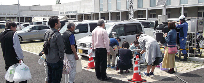 地震災害時の飲用水・生活用水確保における課題